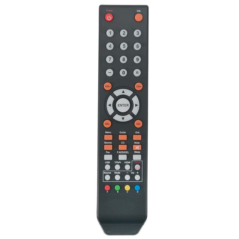 ZdalaMit Remote Control Replacement Applicable for Sceptre TV E195BD-SR E246BD-SMQK U435CV-UMR C550CV-UMR E168WV-SS X438BV-FSR X322BV-SRR C650CV-UMR C658CV-UMR E165BD-SS E165WV-SS E165WD-SS X435BVFSR E168WD-SS - Image 1